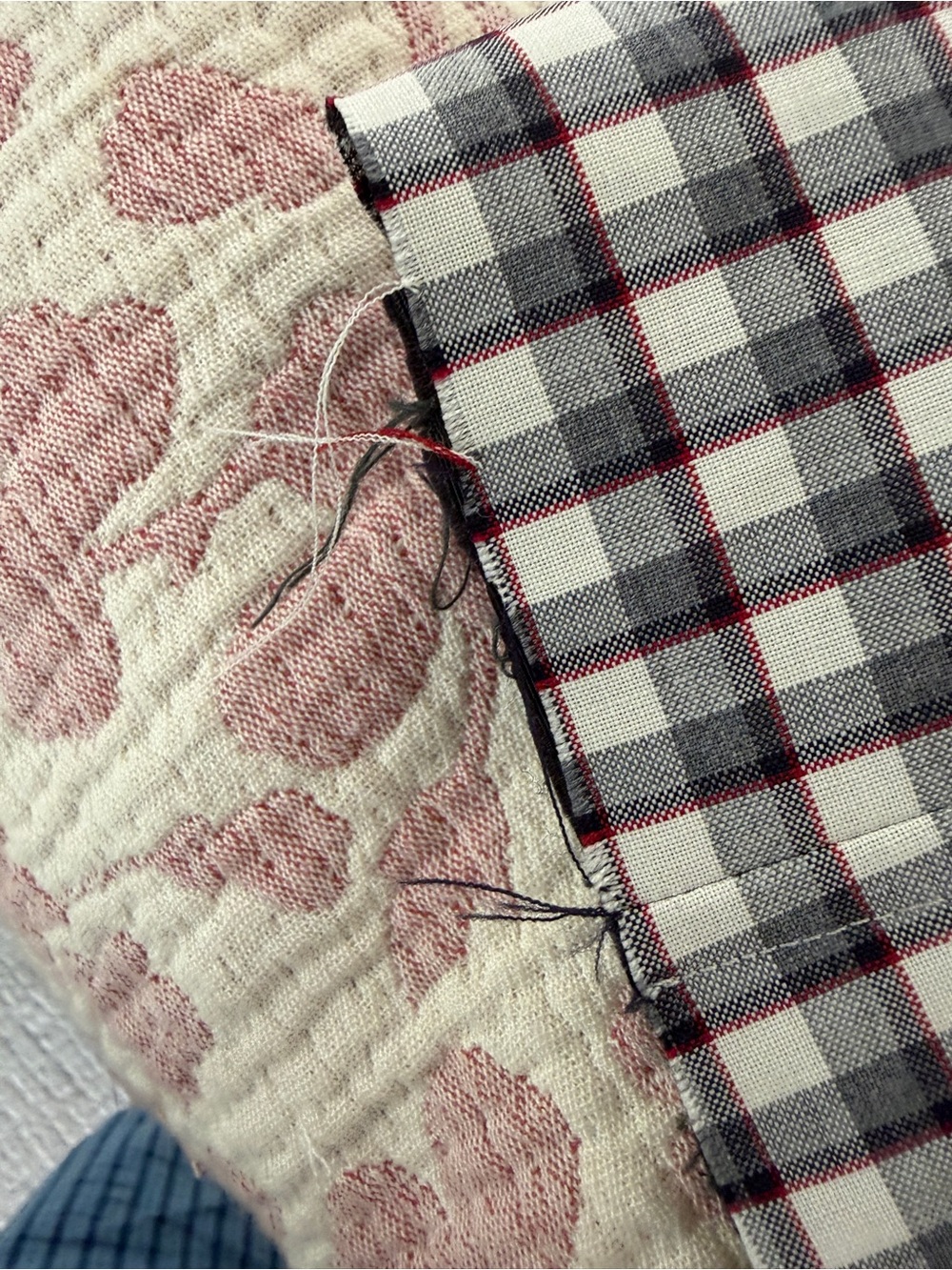 Golden Goose Plaid Raw Edge Comma Jacket in size L - Picture 5 of 13